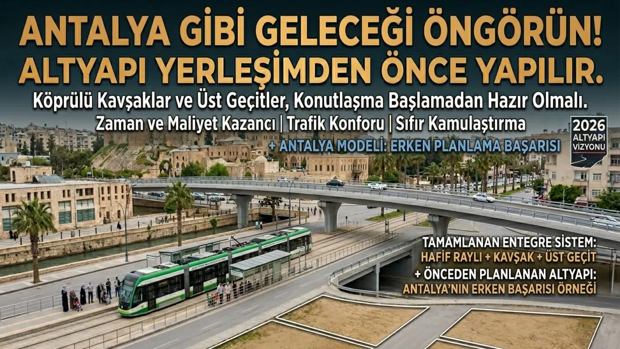 Şanlıurfa Ulaşımında Geleceği Kurtaracak Vizyon